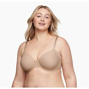 NWT Warner's no side effects collection underwire bra size 36C tan
